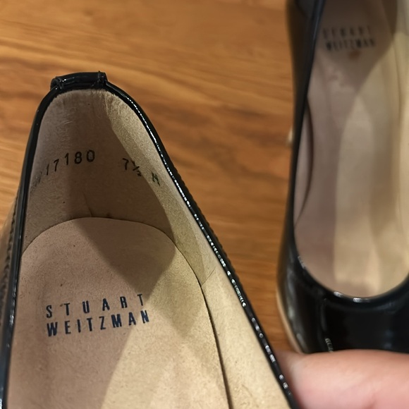 Stuart Weitzman size 7.5 peeptoe pumps - Picture 3 of 14
